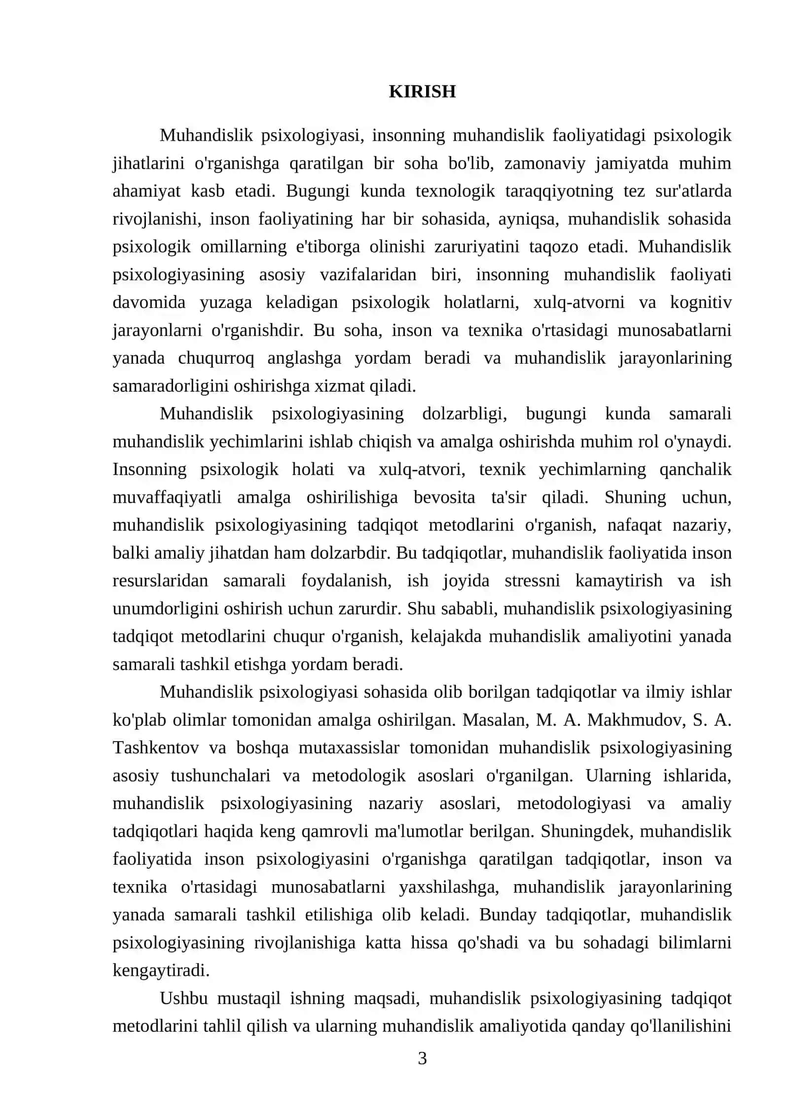 Muhandislik psixologiyasining tadqiqot metodlari 3