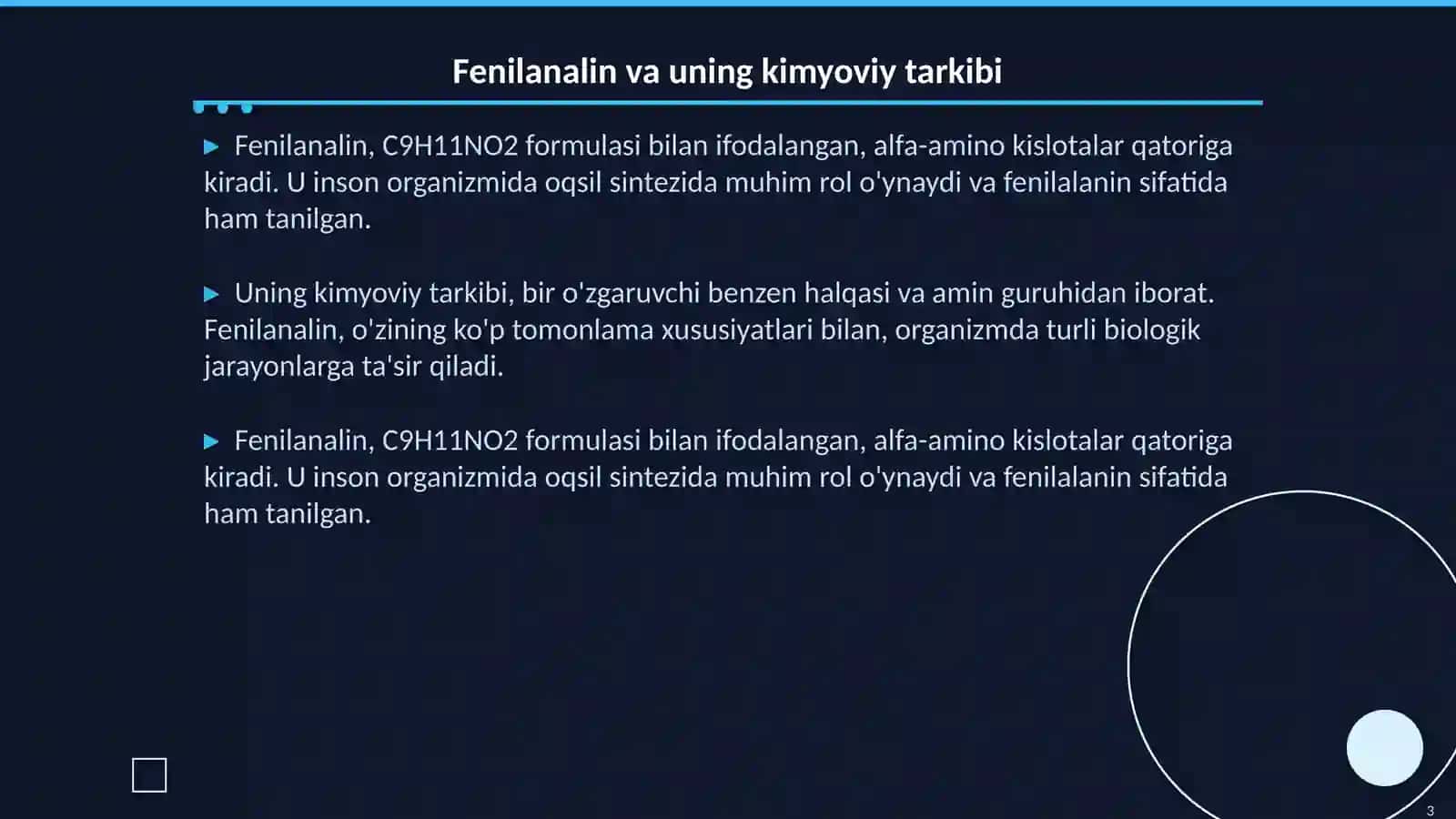 Fenilanalin 3