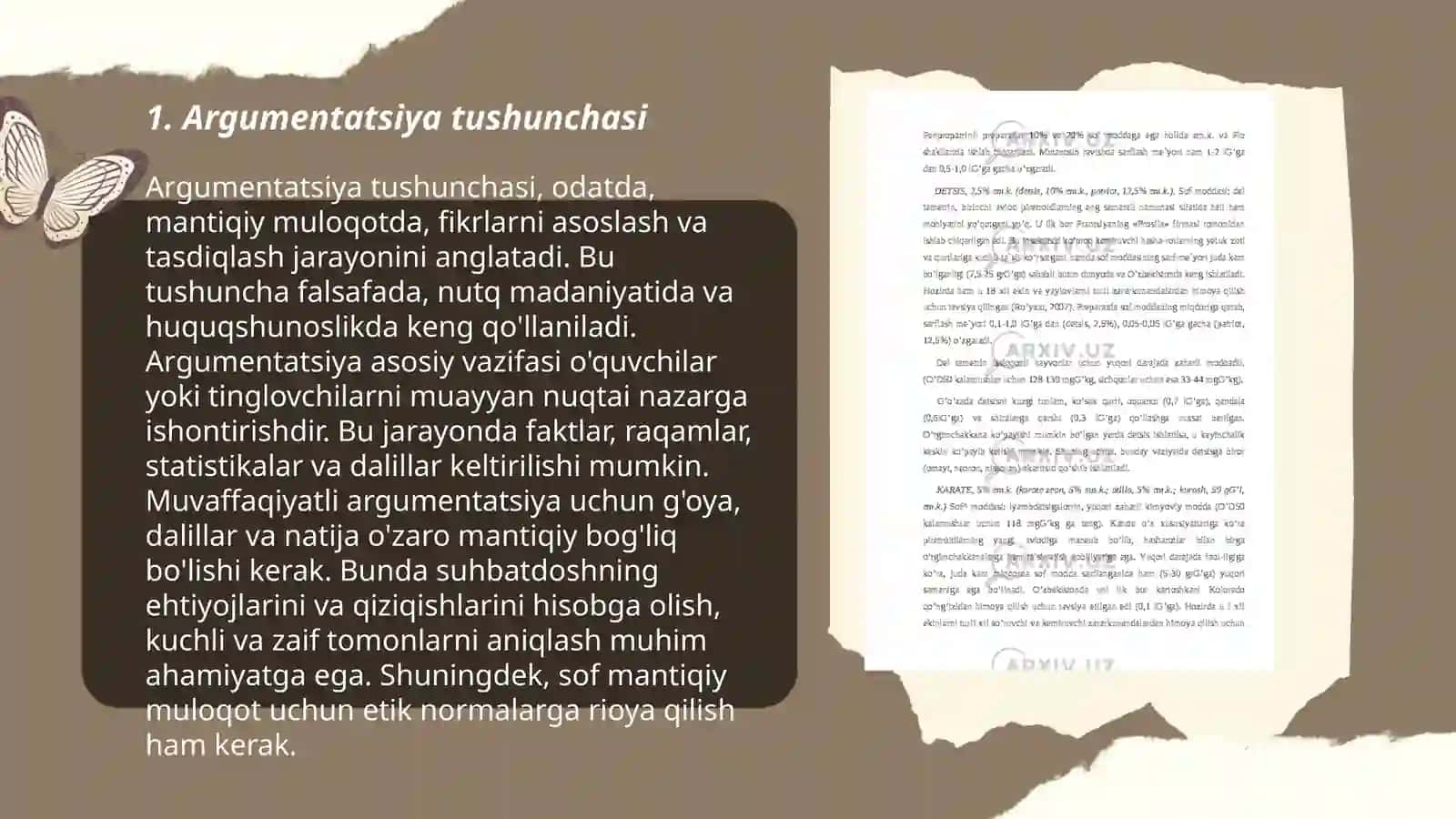 Argumentatsiya tushunchasi 3