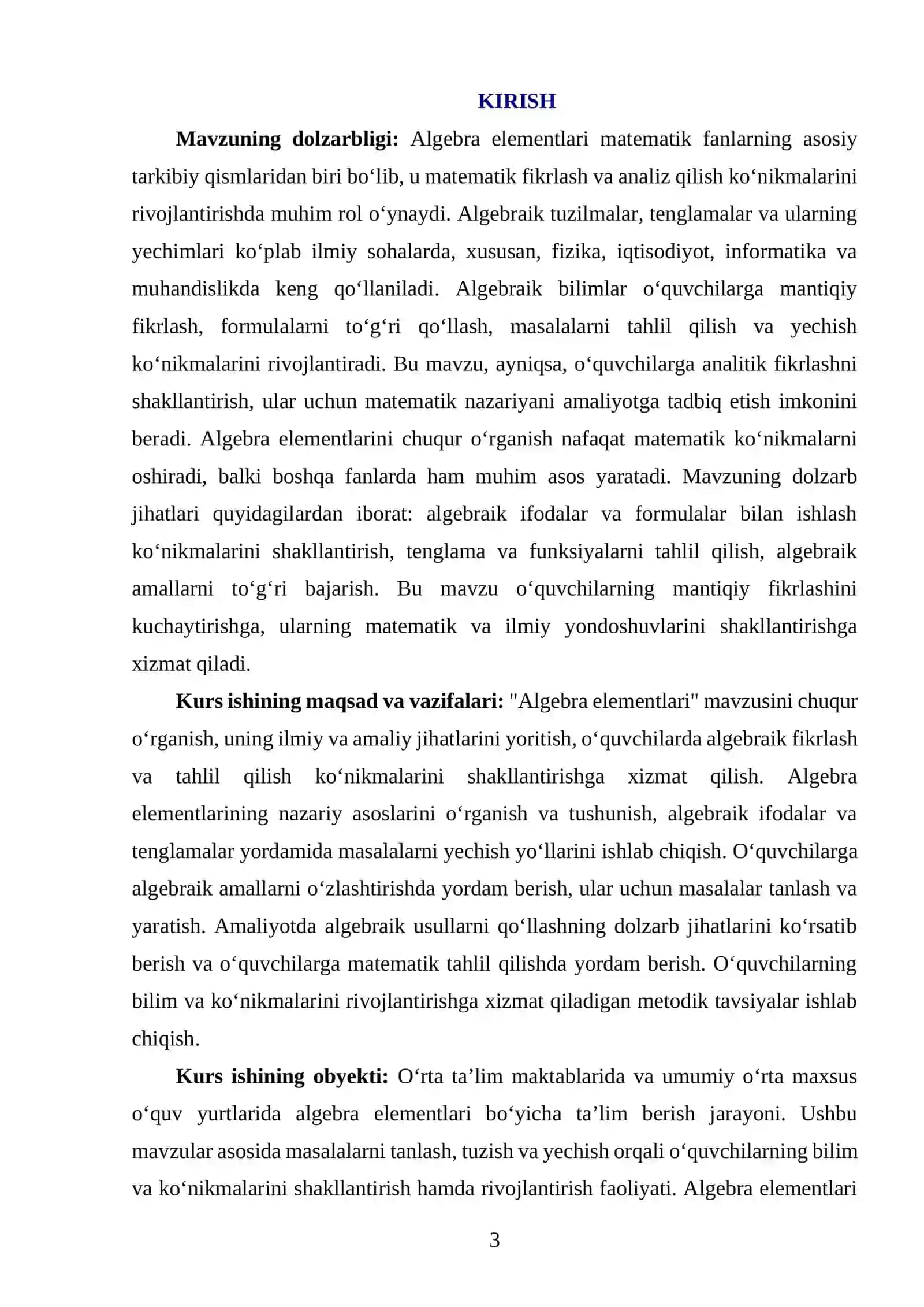 Algebra Elementlari Mavzusida Tarixiy Materiallardan Foydalanish 3