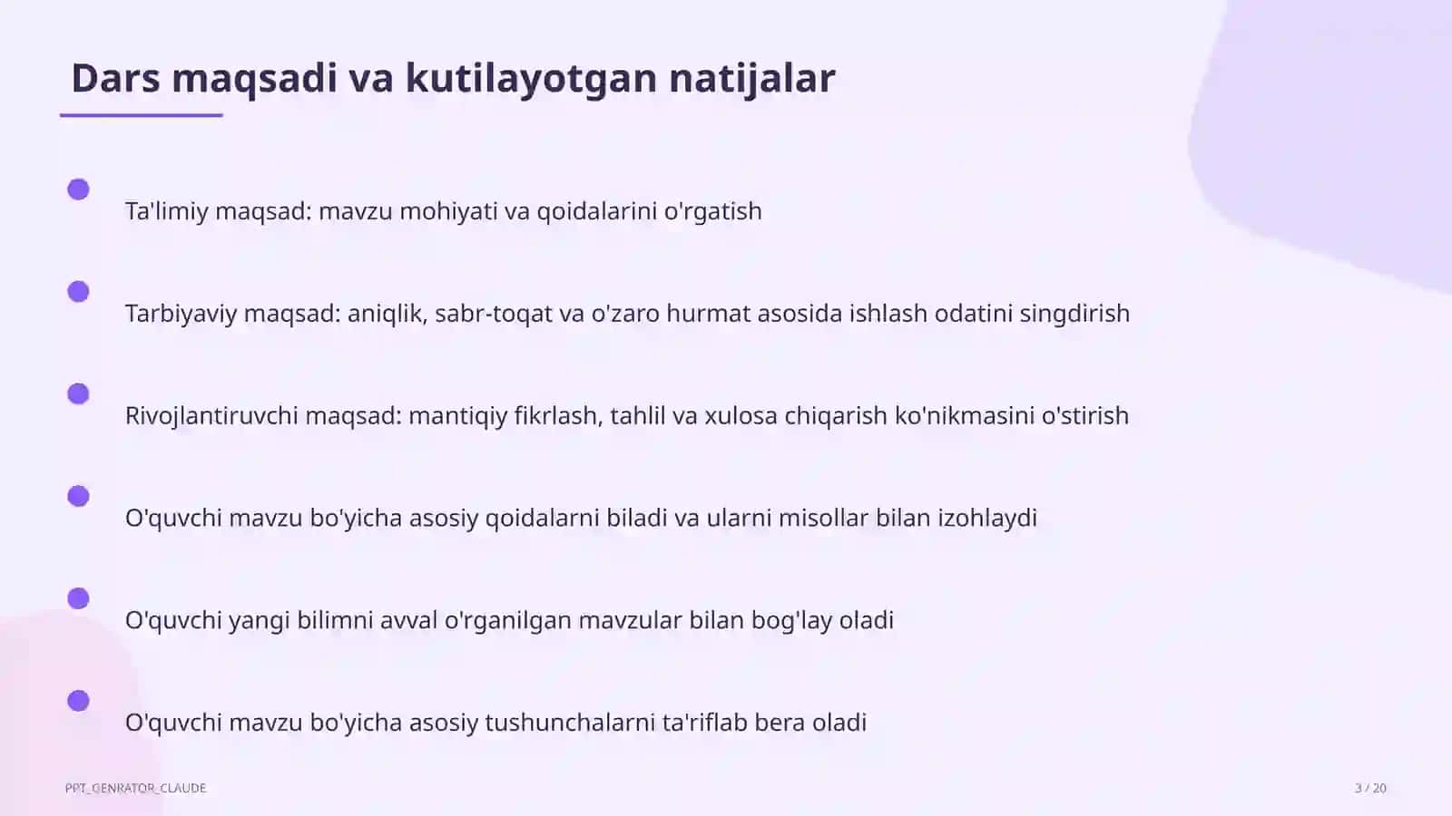 Elektron jadvallar: Excel asoslari (7-sinf) 3