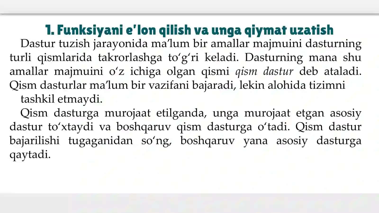 Pythonda funksiyalar 3