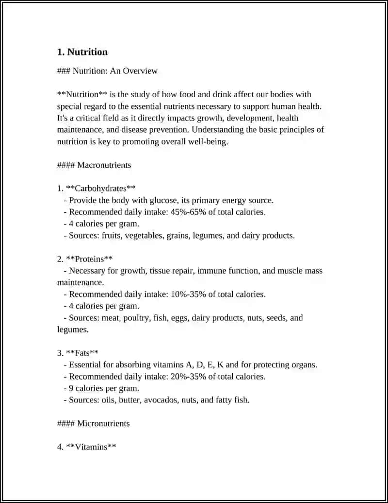 Nutrition 3