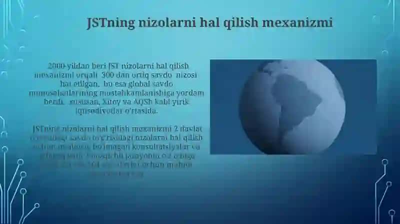 Jahon Savdo Tashkiloti: Umumiy Ma'lumot 3