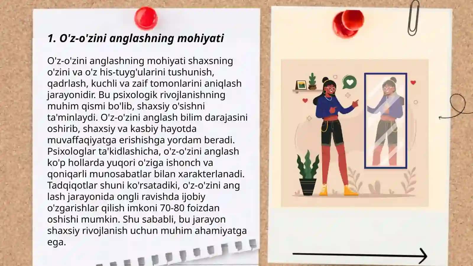 O’z o’zini anglash psixodiagnostika ob’ekti 3