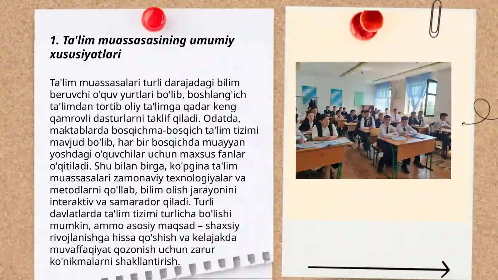 Malakaviy pedagogik amaliyot hisoboti 3