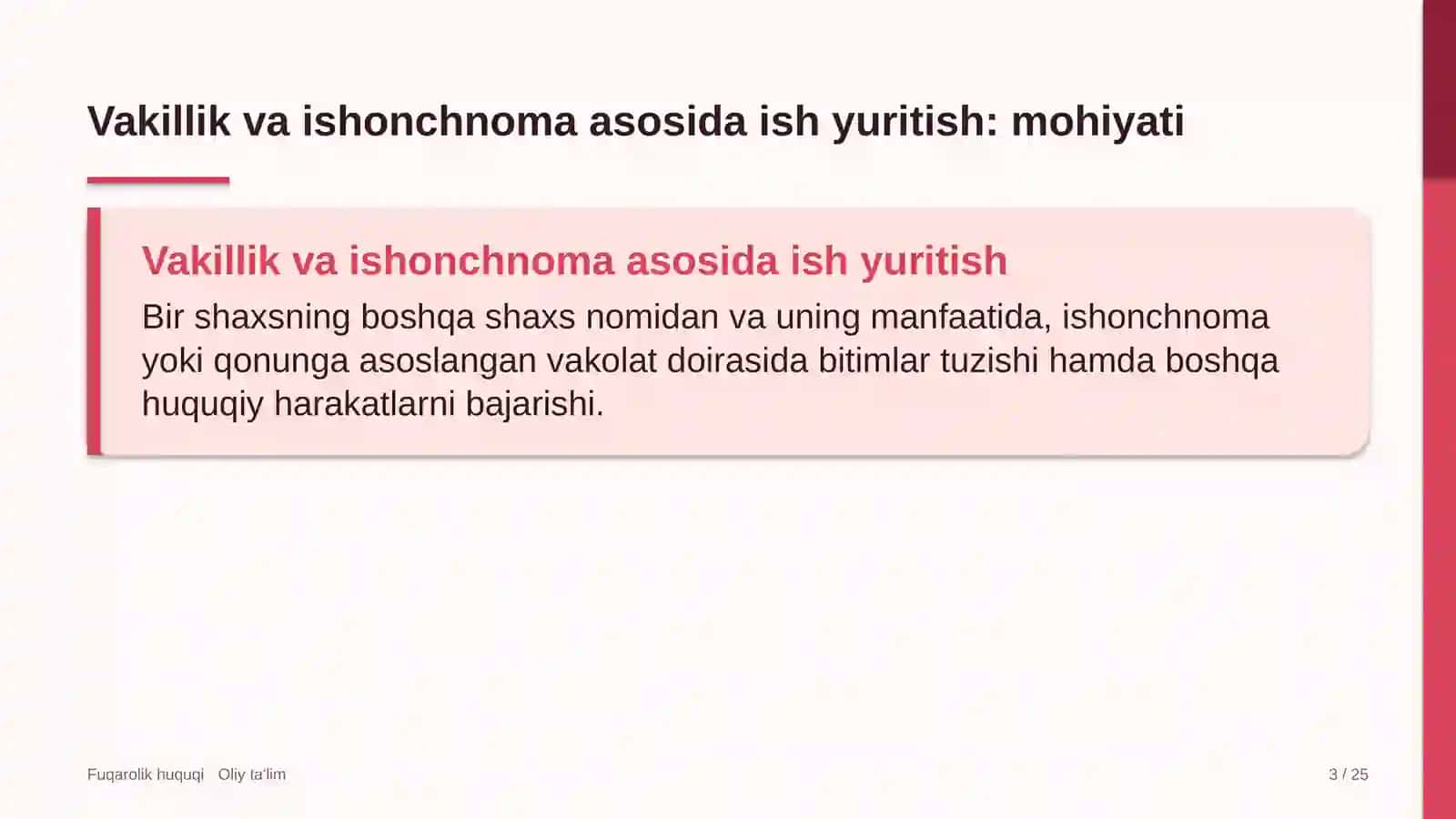 Fuqarolik huquqi va oliy ta'lim 3