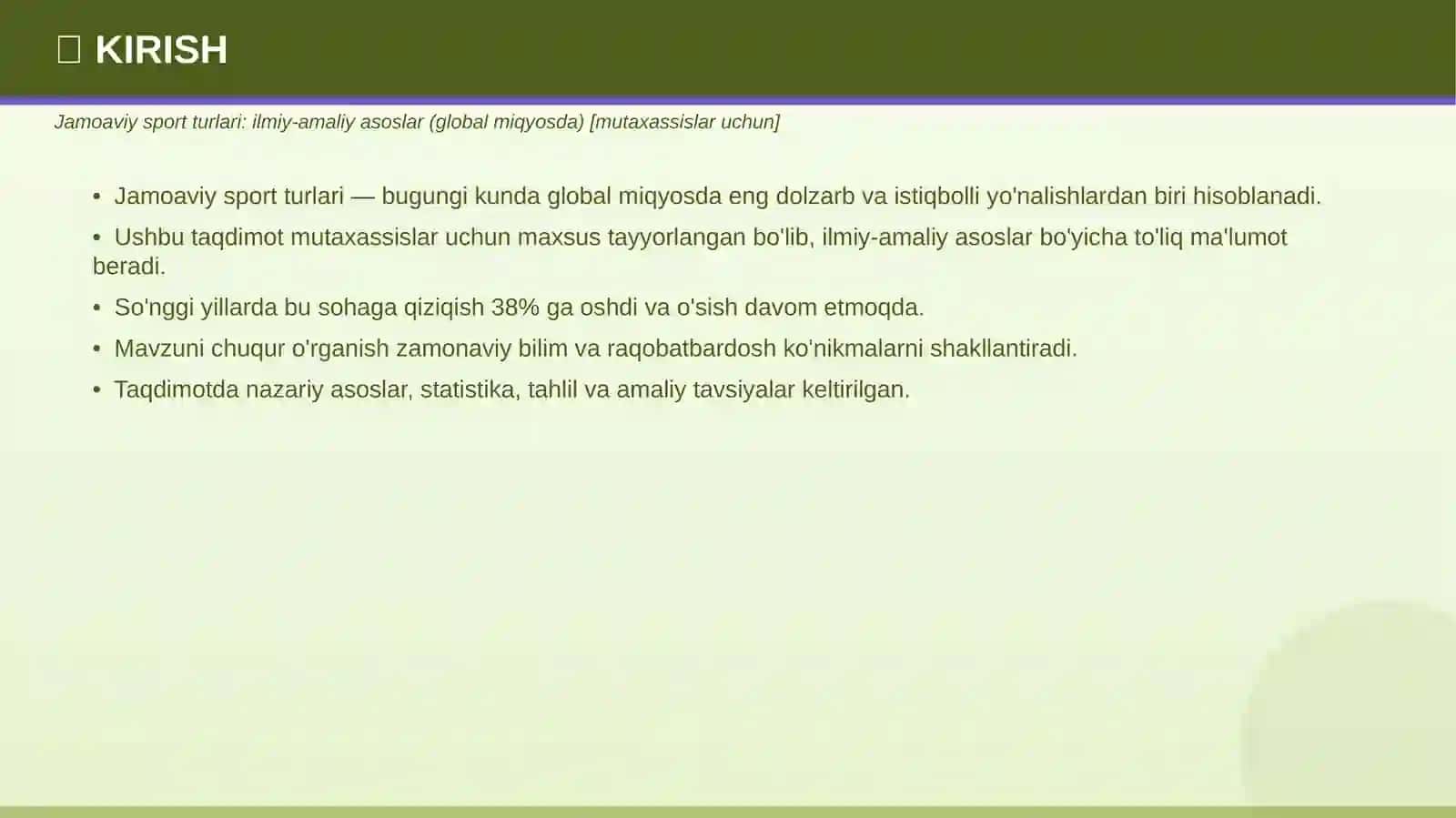 Jamoaviy sport turlari: ilmiy-amaliy asoslar 3