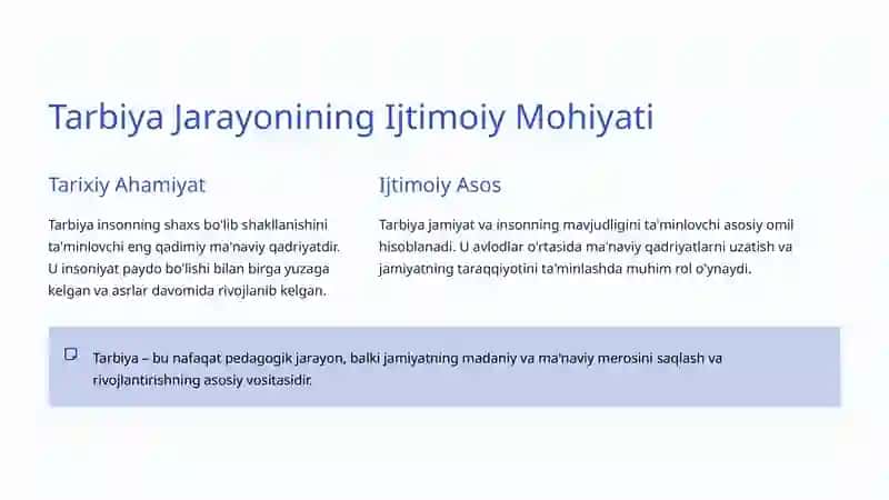 Ta'lim va Tarbiya Tushunchalarining Mohiyati 3