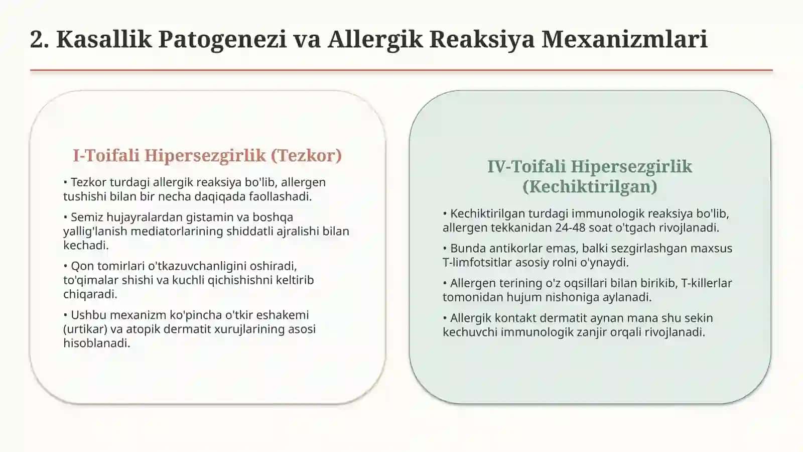 Allergik dermatit — etiologiyasi, klinikasi, diagnostikasi va davolash 3