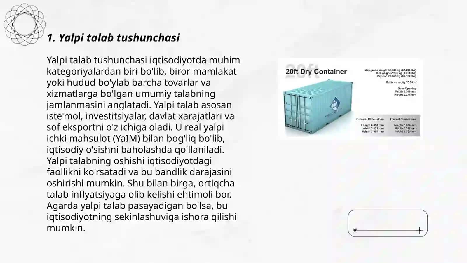 Yalpi talab tushunchasi va uning hajmiga ta’sir qiluvchi omillar 3