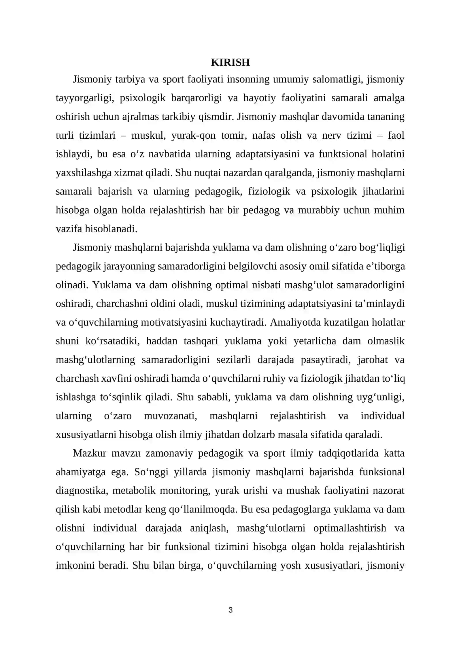 SPORT VA HARAKATLI O’YINLAR KAFEDRASI JM 03/21-GURUX TALABASI 3
