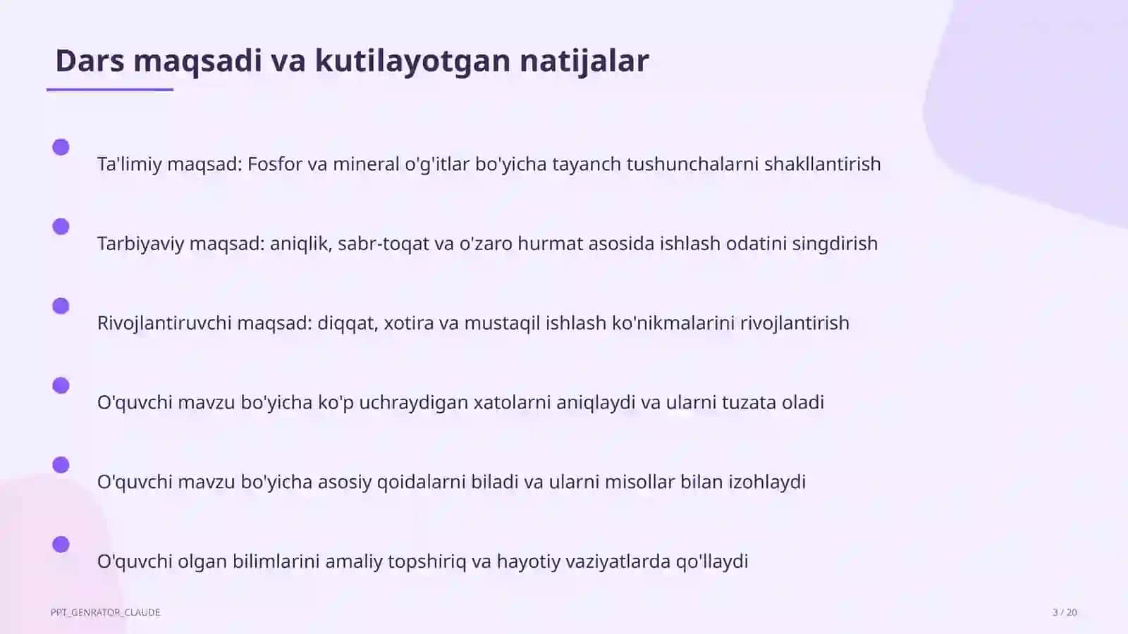 Fosfor va mineral o'g'itlar (9-sinf) 3