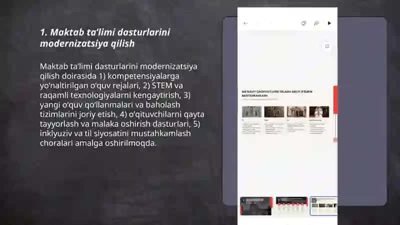 Maktab taʼlimi dasturlarini modernizatsiya qilish 3