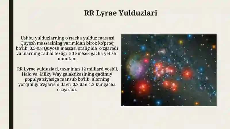 RR Lyrae Yulduzlari 3