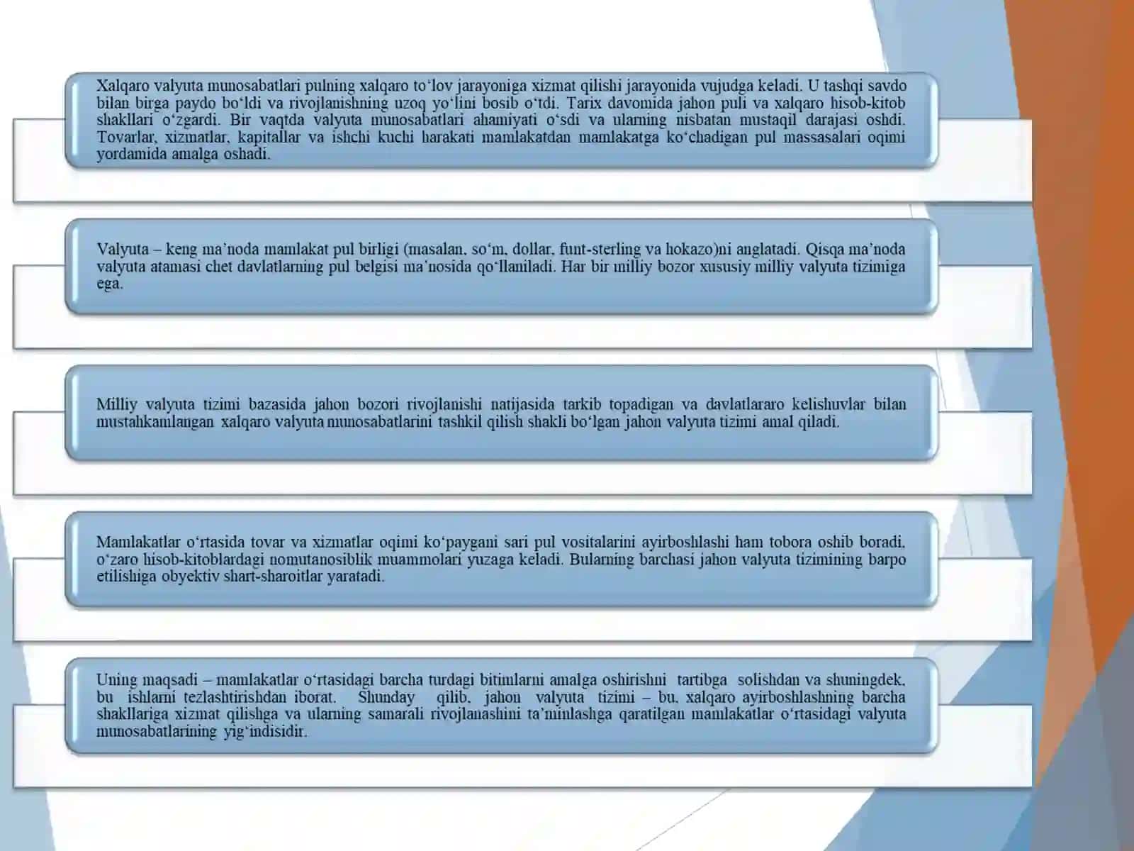 Valuta kursi Makroiqtisodiy siyosatga ta'siri 3