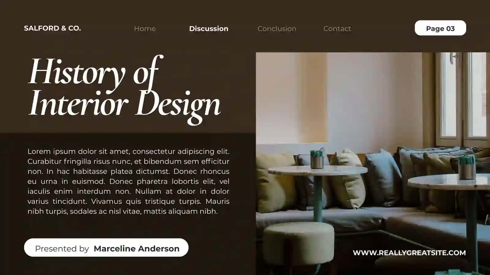 Interior Design Presentation 3
