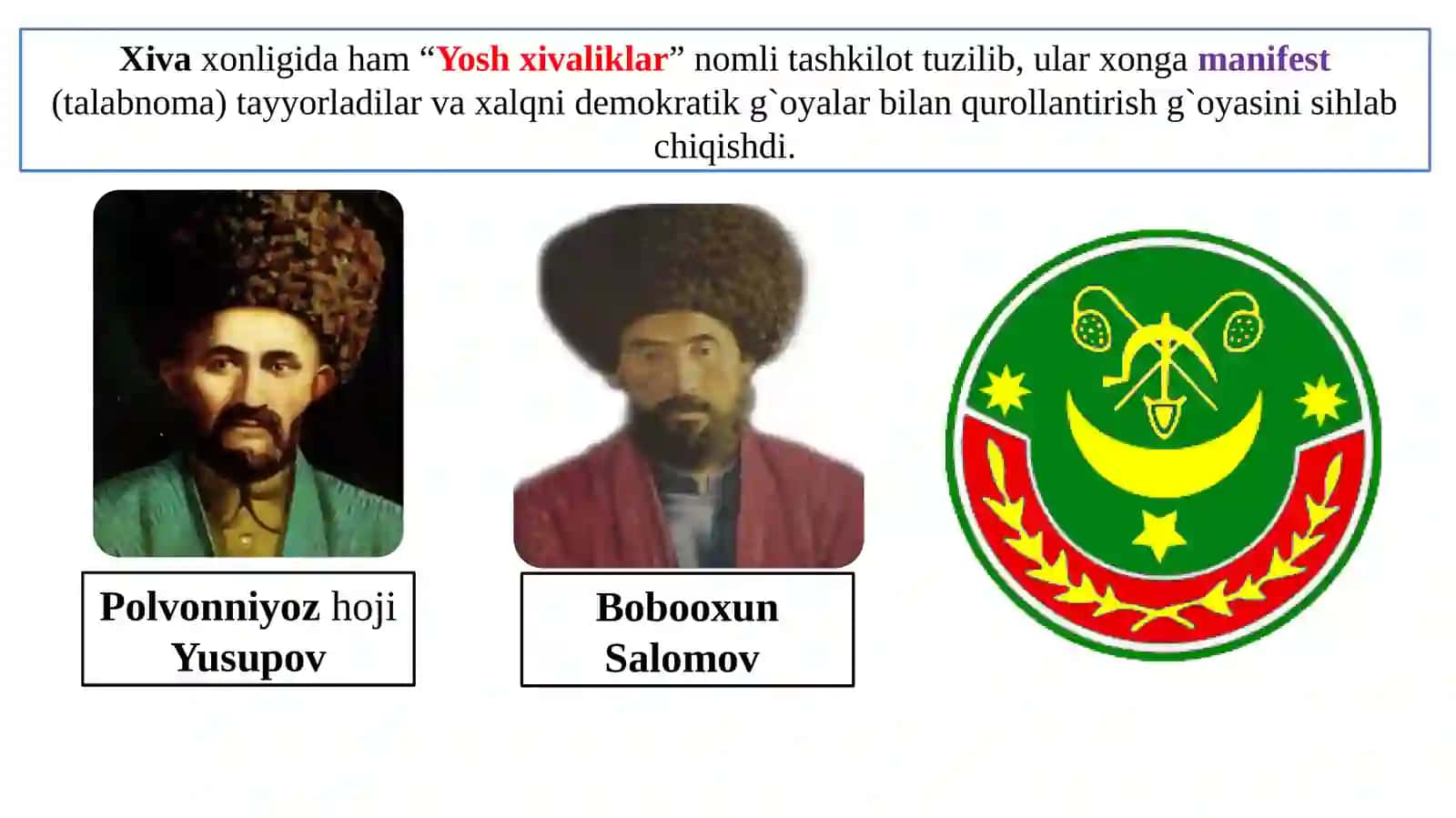 Xorazm va Buxoroda xonligi va amirligini yemirilishi 3