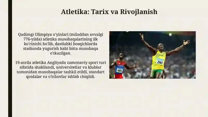 Yengil atletika bilan shugʻullantirish va uni oʻrgatish asoslari 3