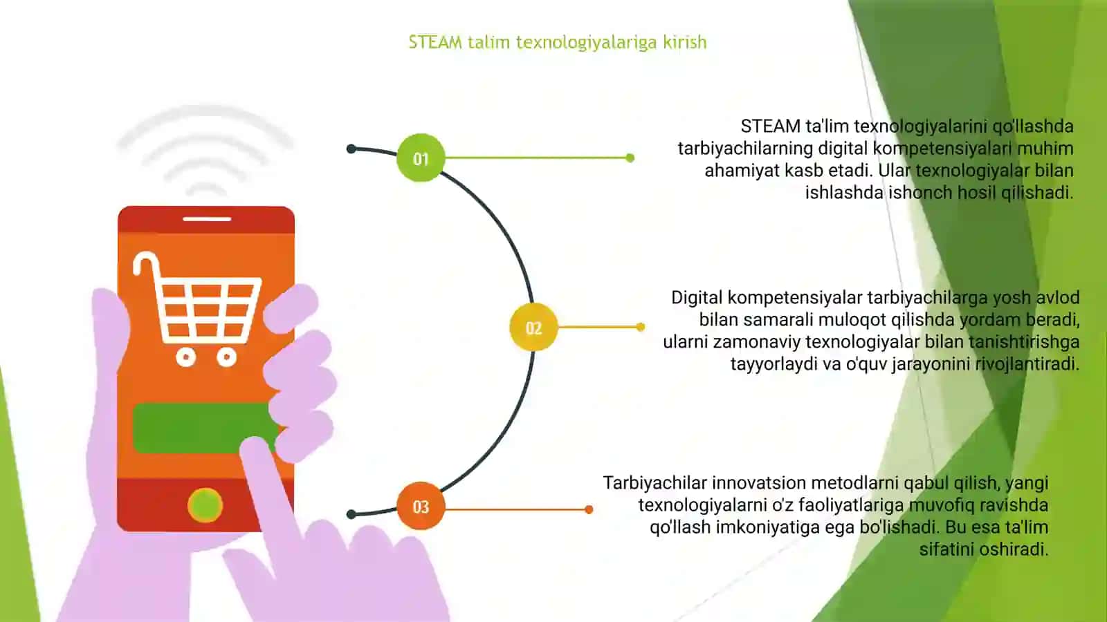 STEAM talim texnalogiyasini qoʻllashda tarbiyachilarning Digital kompetensiyalari 3