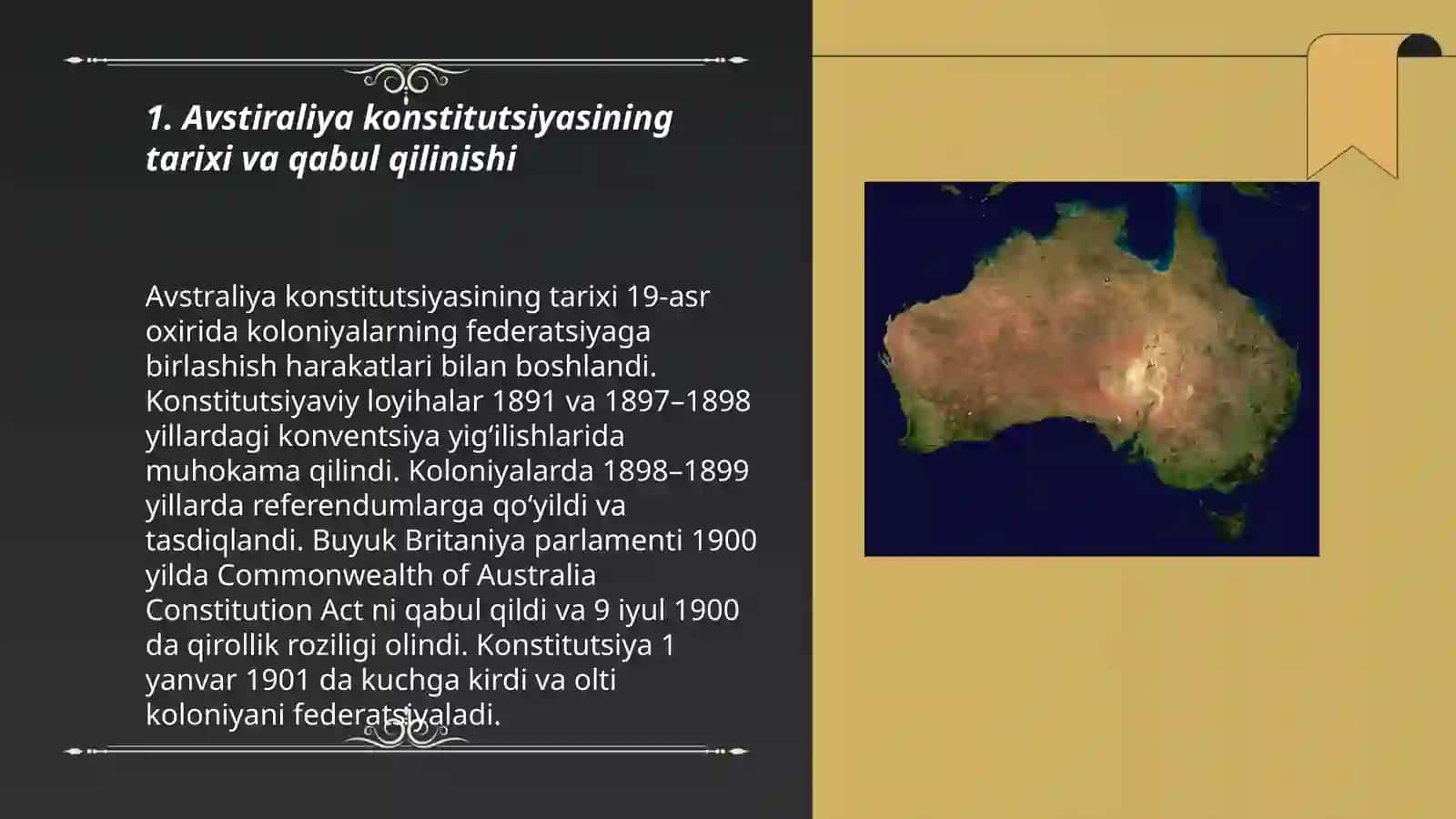 Avstiraliya konstititsiyasi 3