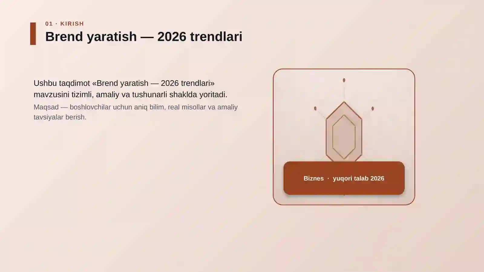 Brend yaratish — 2026 trendlari 3