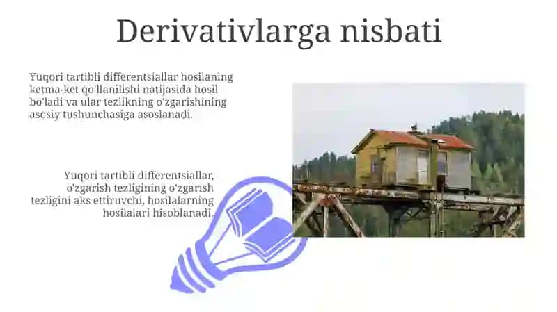 Yuqori darajali differensiallar 3