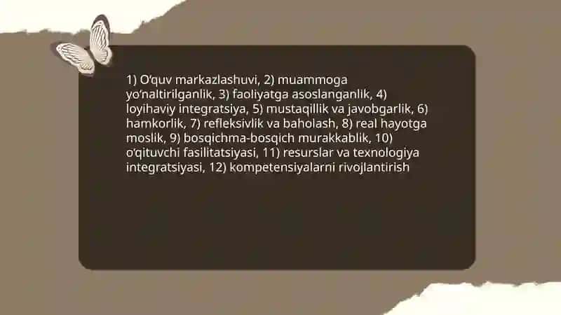 O‘quv-loyihaviy ta’limning pedagogik asosiy tamoyillari 3