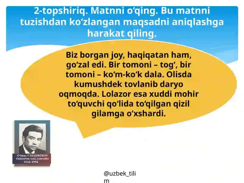 Matnturlari.Hikoyamatni 3