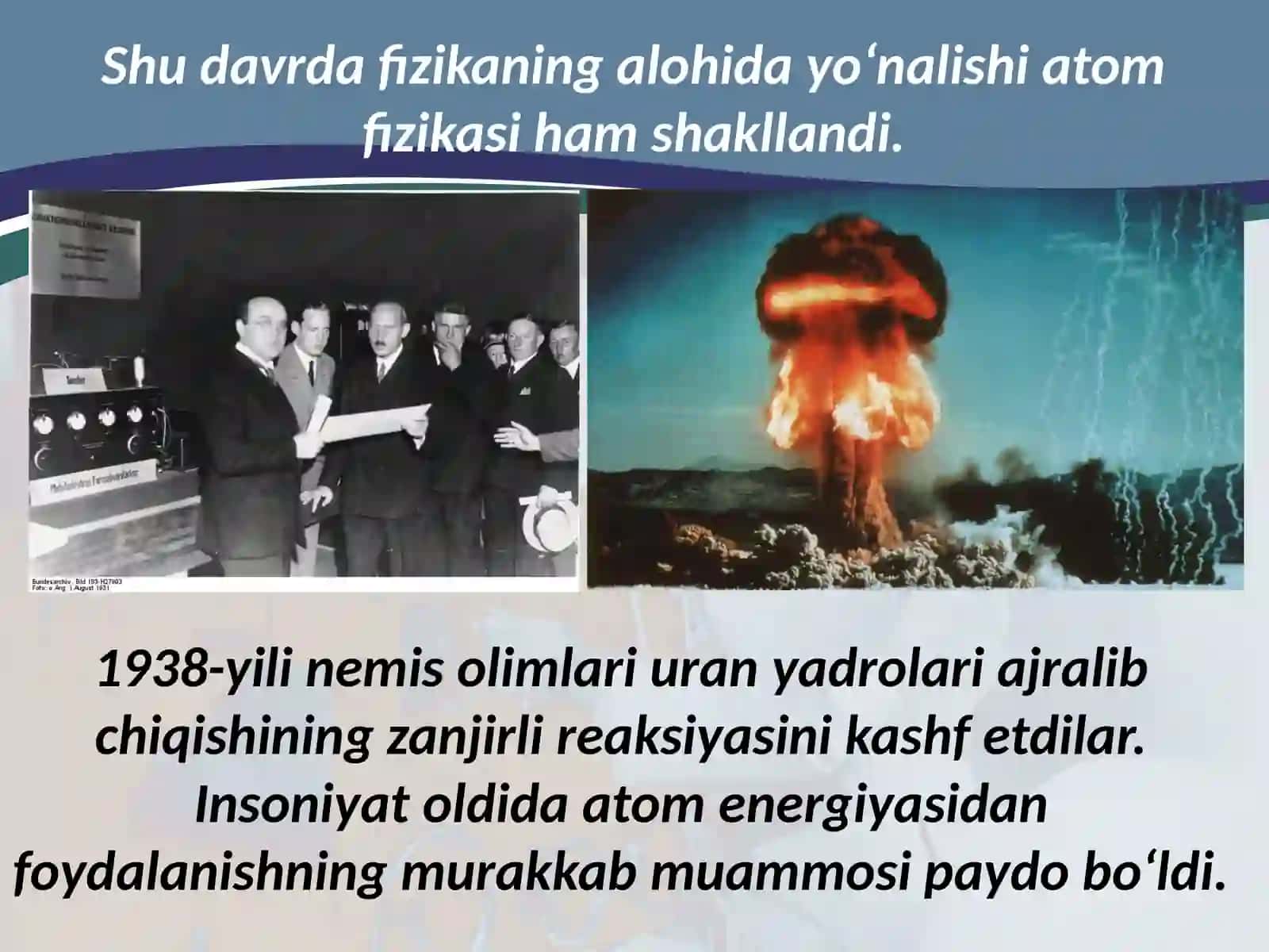 1918 – 1939-Yillarda ilmiy-texnik taraqqiyotning jadallashuvi, ilm-fandagi yutuqlar 3