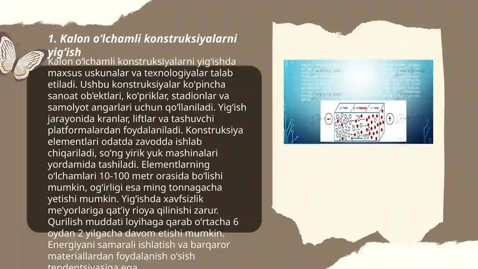 Kalonnali qurilmalar yig’ish va tayyorlash 3