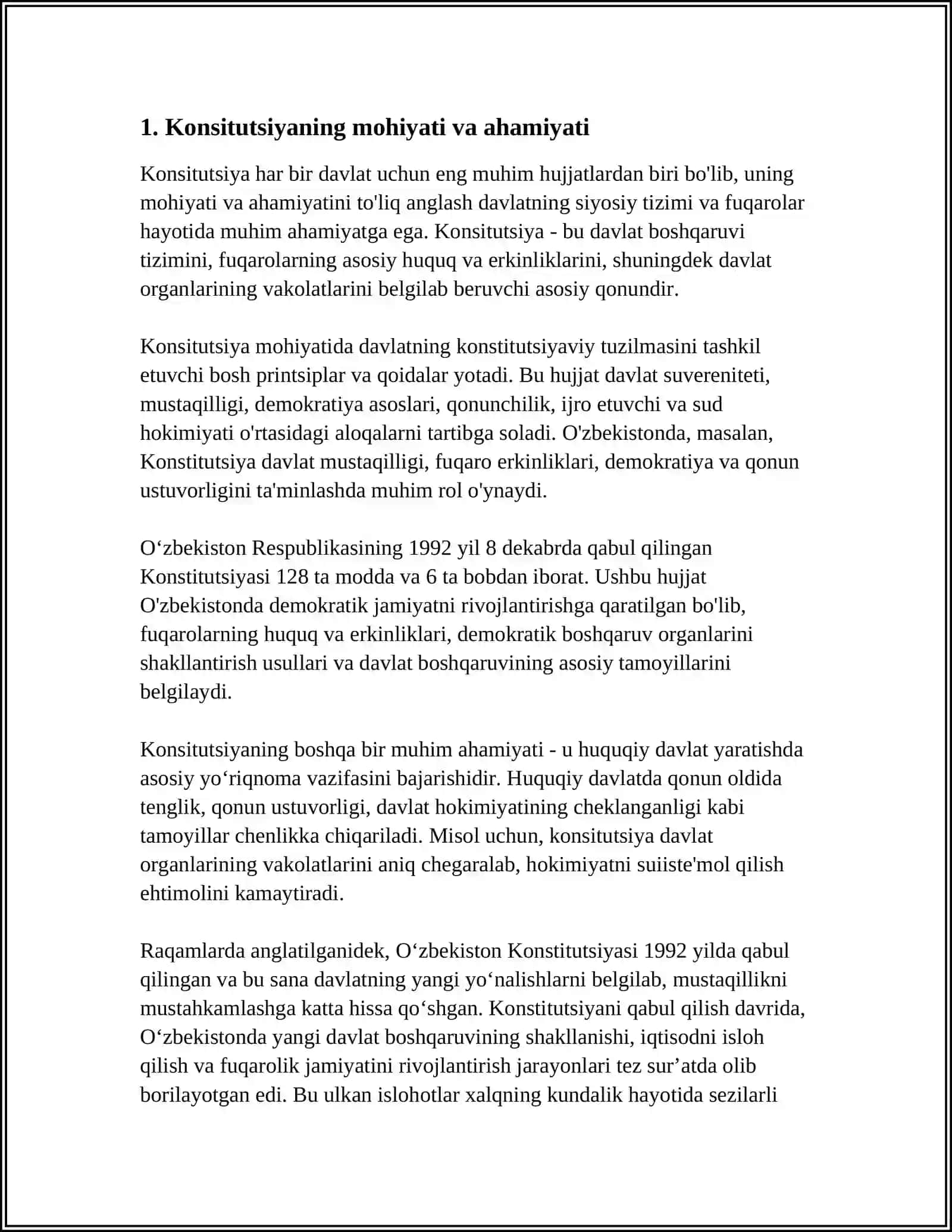 KONSITUTSIYA REFERAT 3