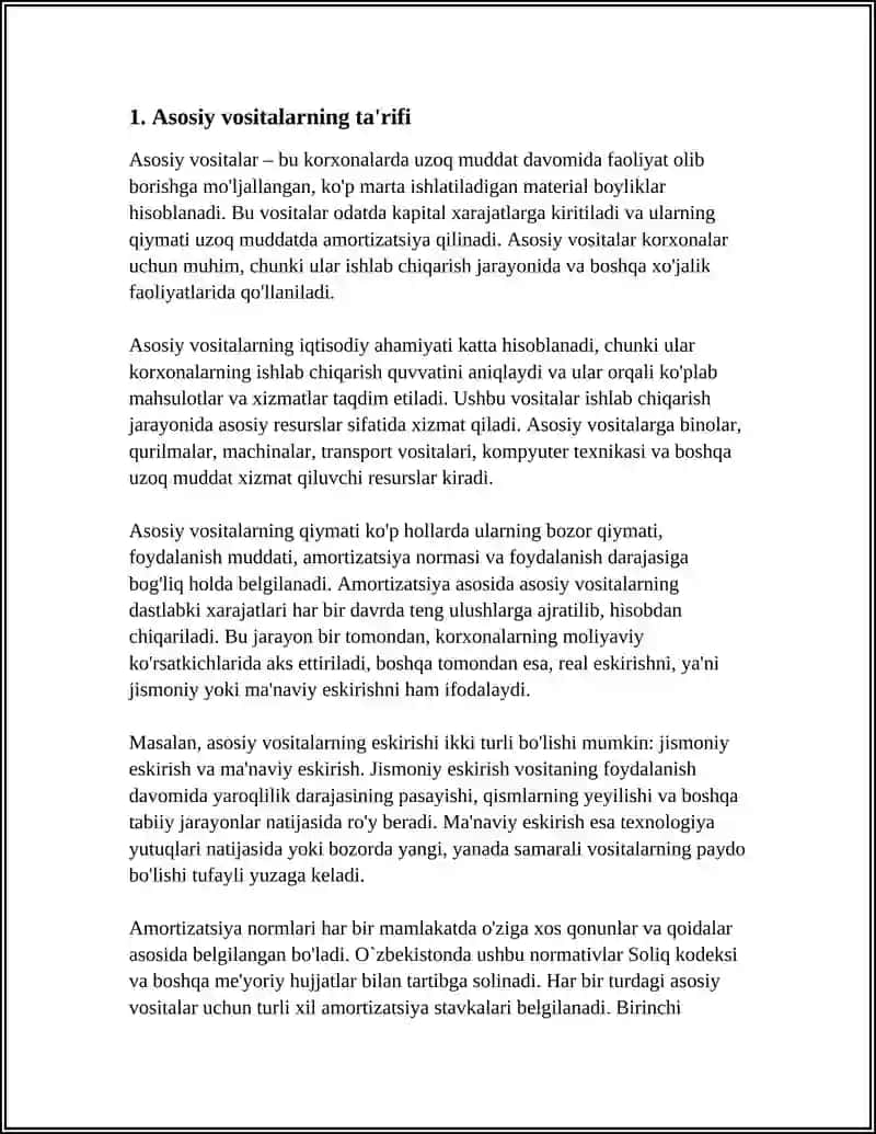 ASOSIY VOSITALAR XISOBI 3