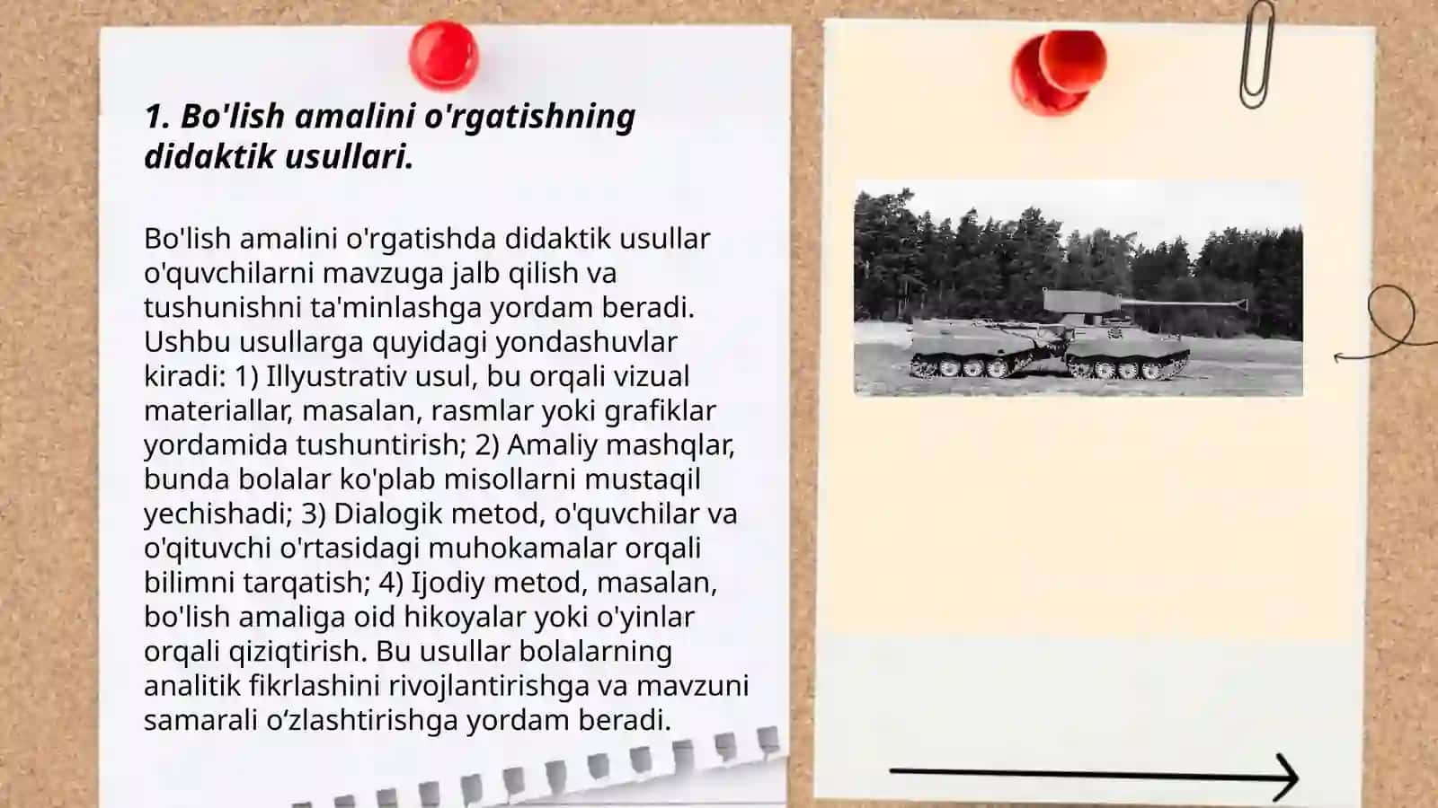Bo'lish amalini o'rgatishning didaktik usullari 3