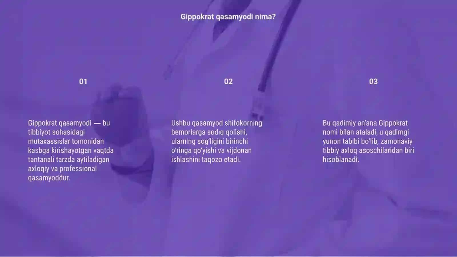 Gippokrat qasamyodi 3
