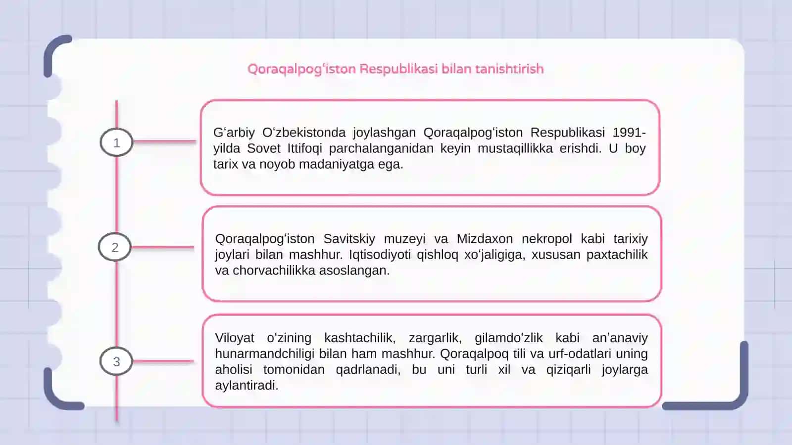 Mustaqillik yillarida Qoraqalpog'iston respublikasi 3