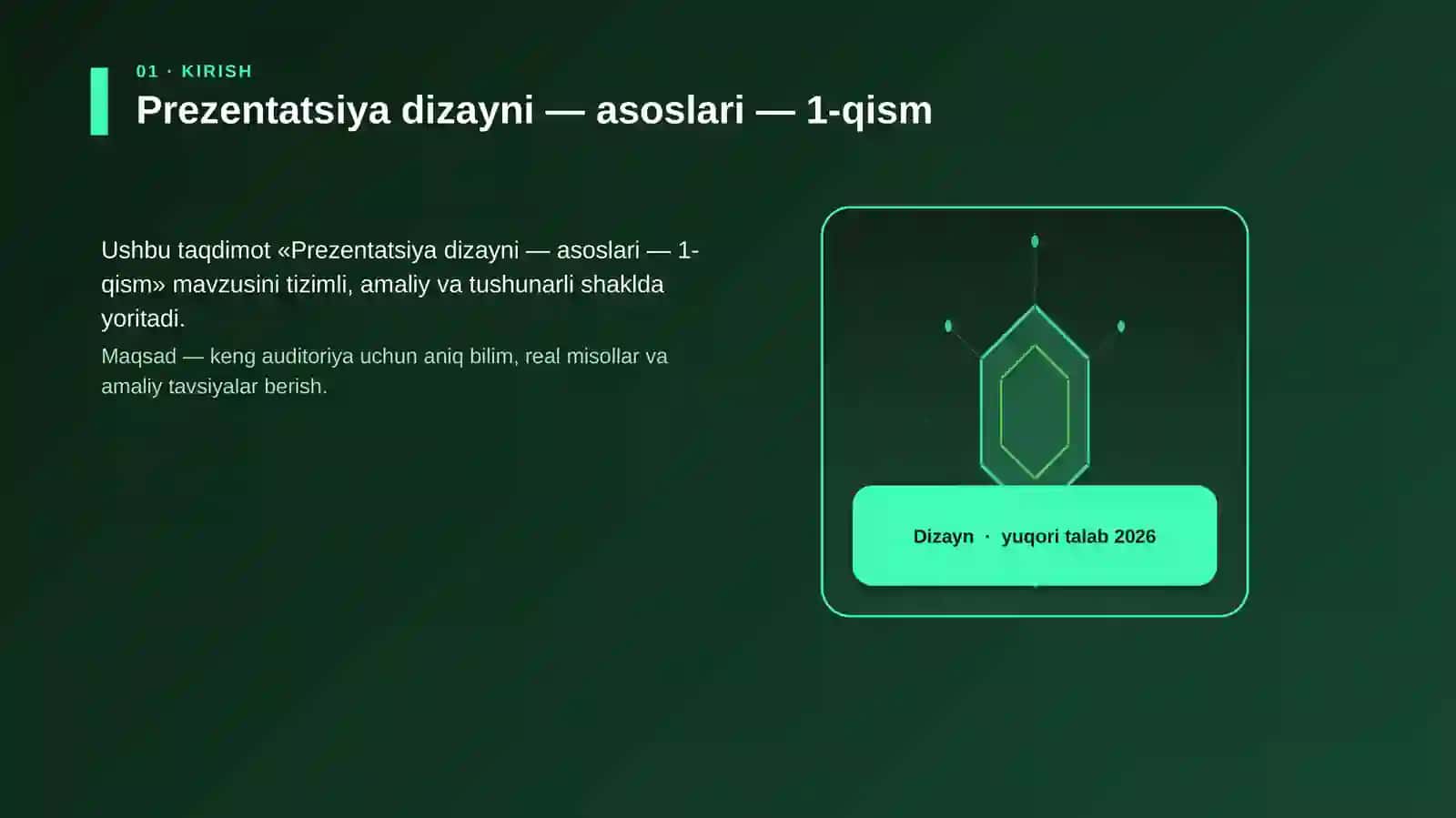 Prezentatsiya dizayni — asoslari — 1-qism 3