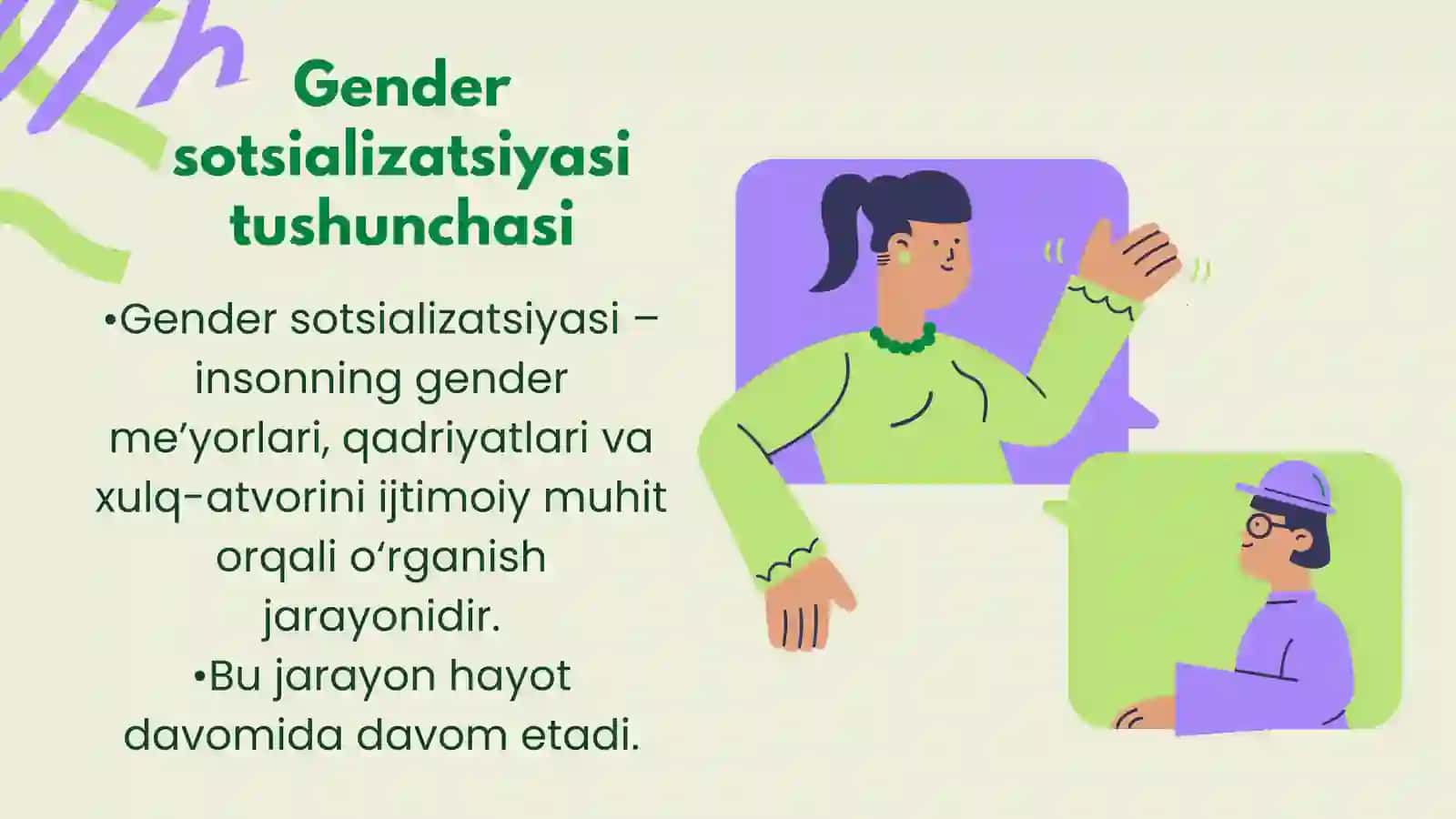 Gender sotsializatsiyasining asosiy institutlari va subektlari 3