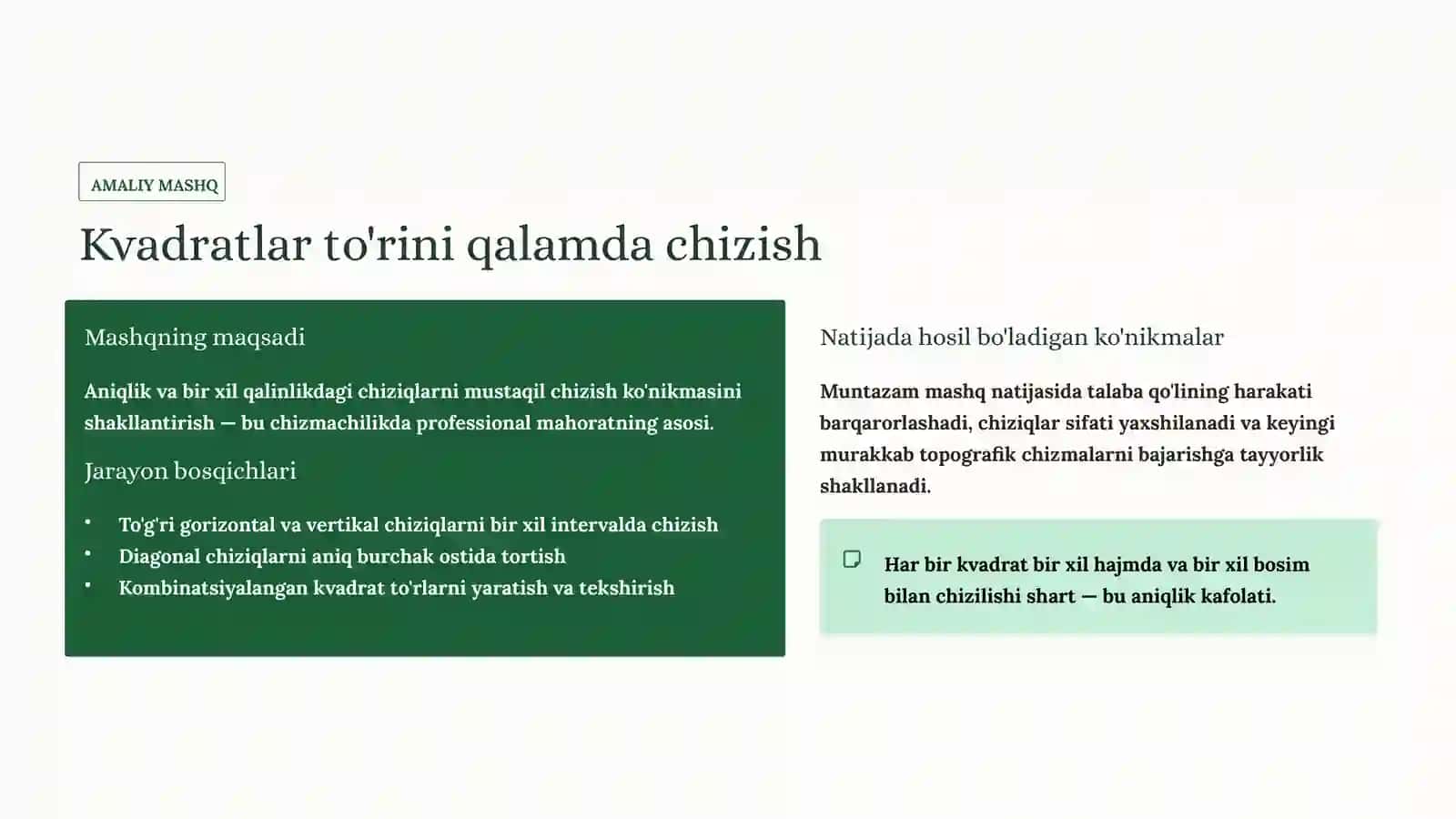Muhandislik geodeziyasi va topografik chizmachilik: Qalamdan tushgacha 3