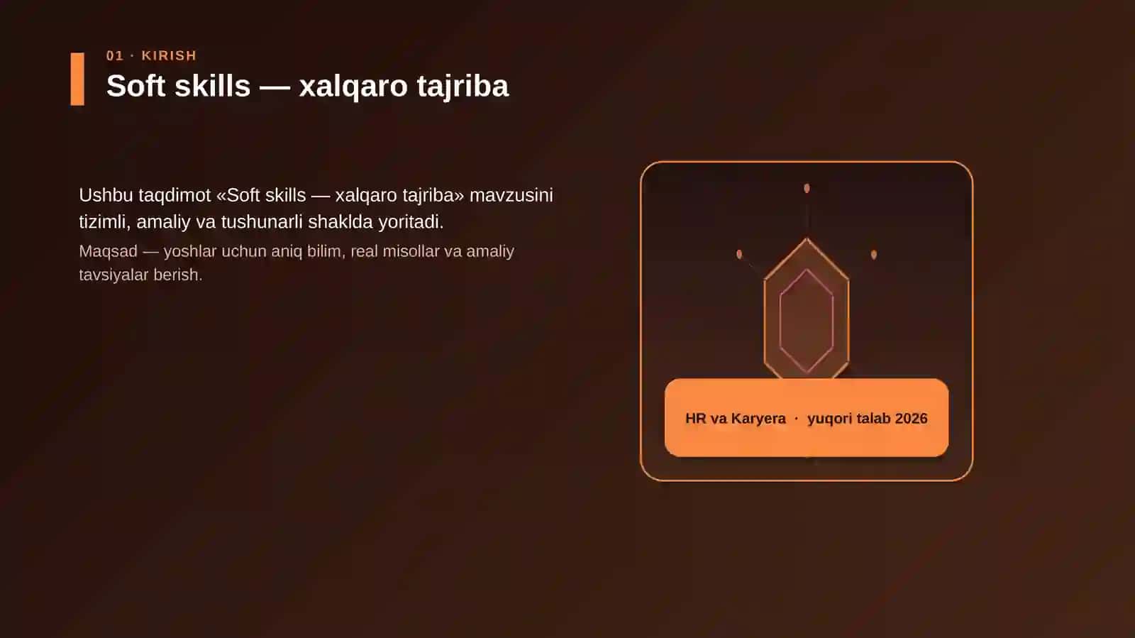 Soft skills — xalqaro tajriba 3