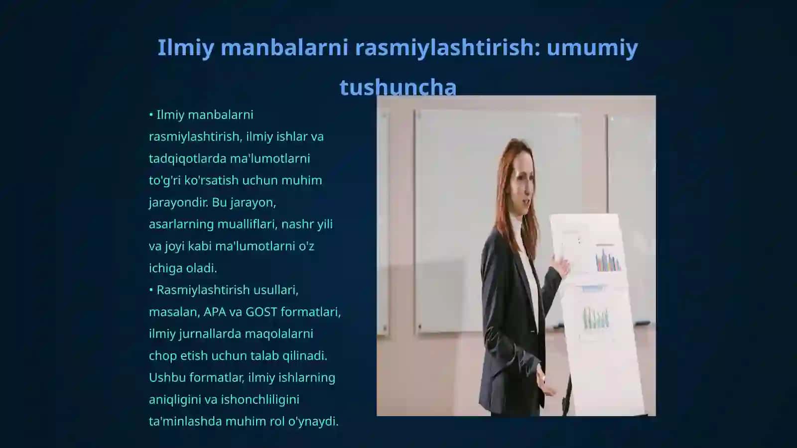 Ilmiy manbalarni rasmiylashtirish (APA,GOST) 3