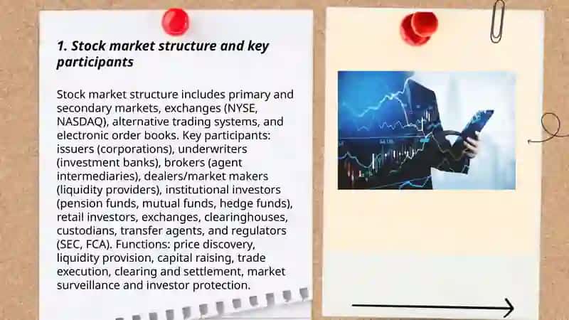 Stock markets and investments 3