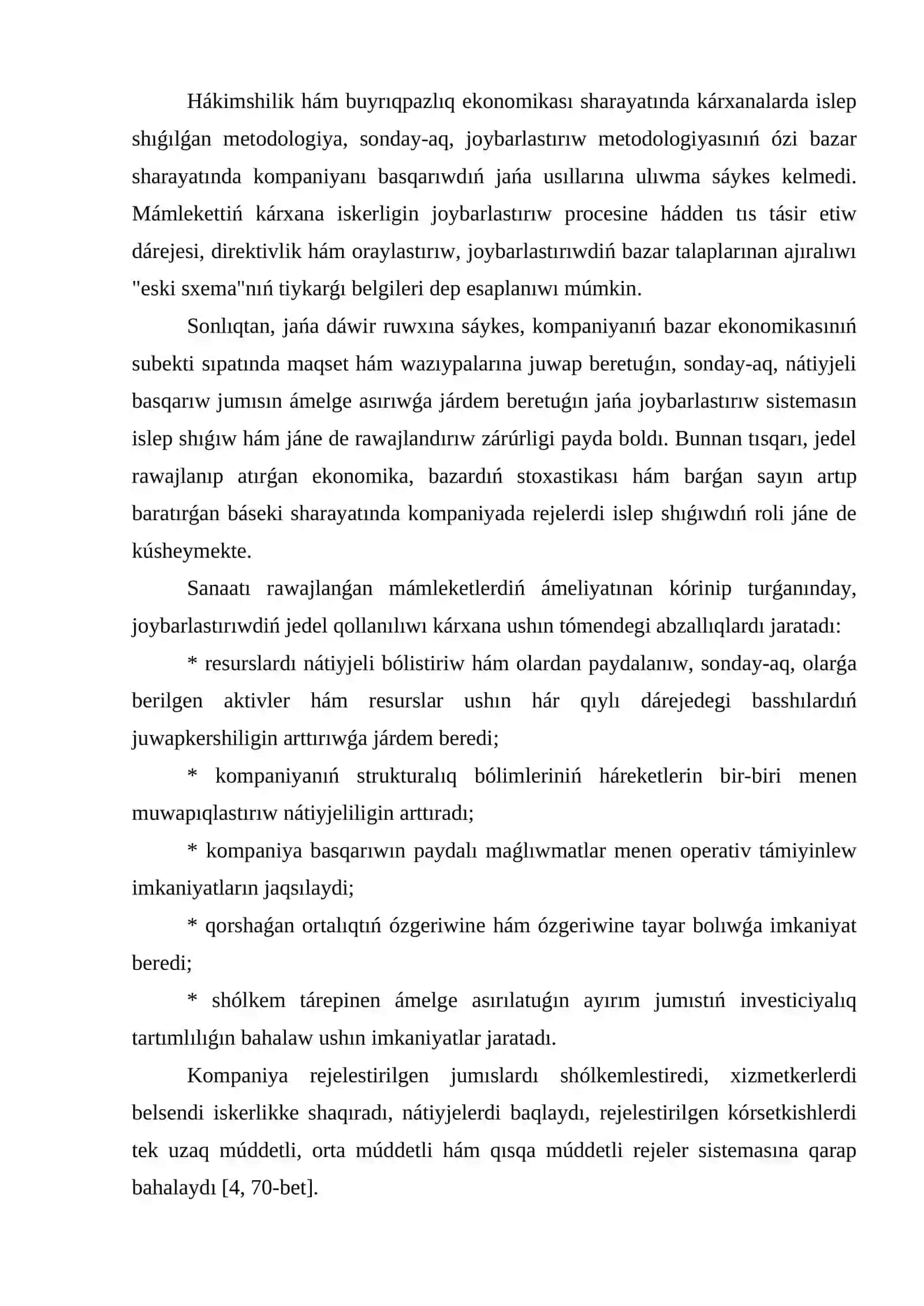 Finanslıq joybarlastırıw hám boljaw máseleleri 3
