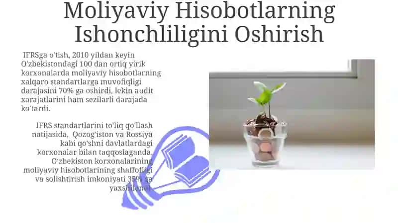Xalqaro Moliyaviy Hisobot Standartlariga O'tishdagi Yutuqlar 3