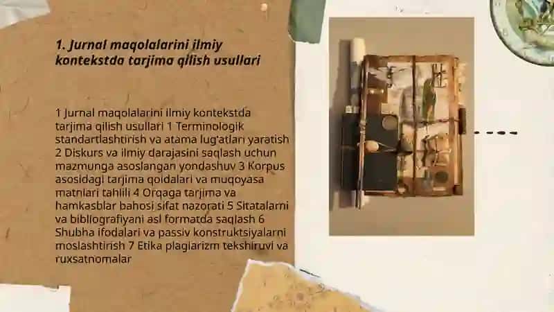 Jurnal maqolalari tarjimasi va tahlili 3