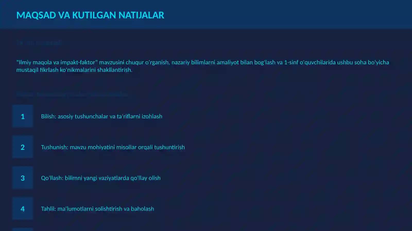 Ilmiy maqola va impakt-faktor 3