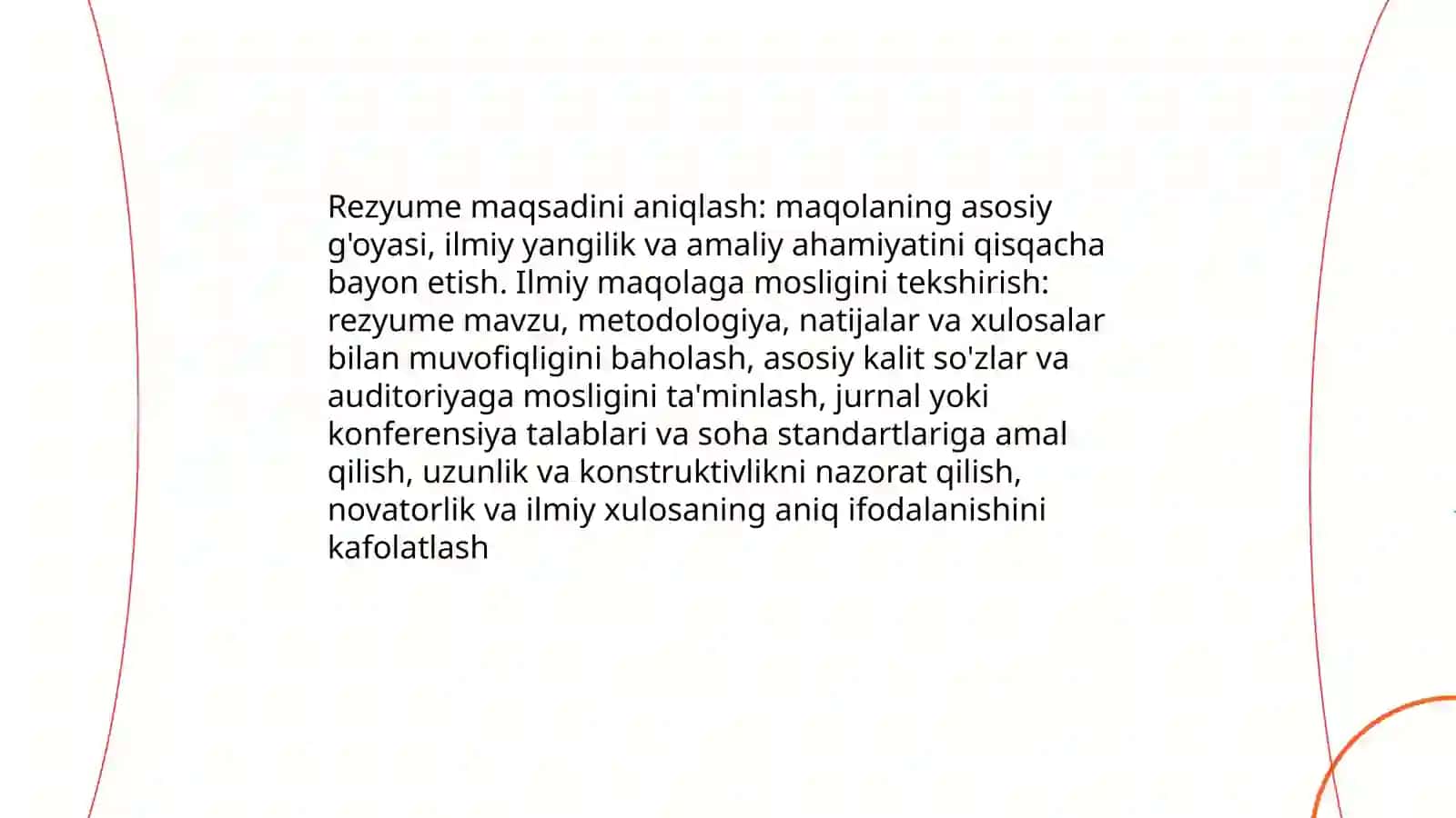 Rezyume Tayyorlash 3
