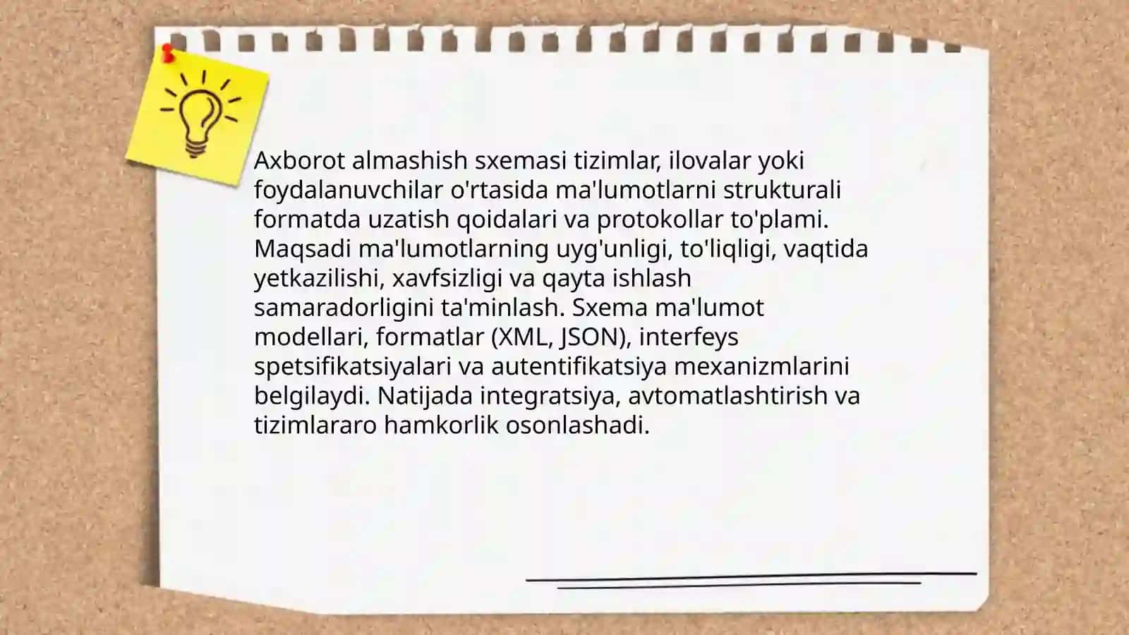 Berilganlar bazasida axborot almashish sxemasi 3