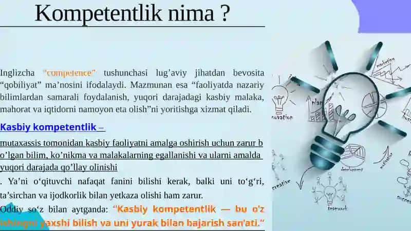 Pedagogik komplementlik kreativlik 3