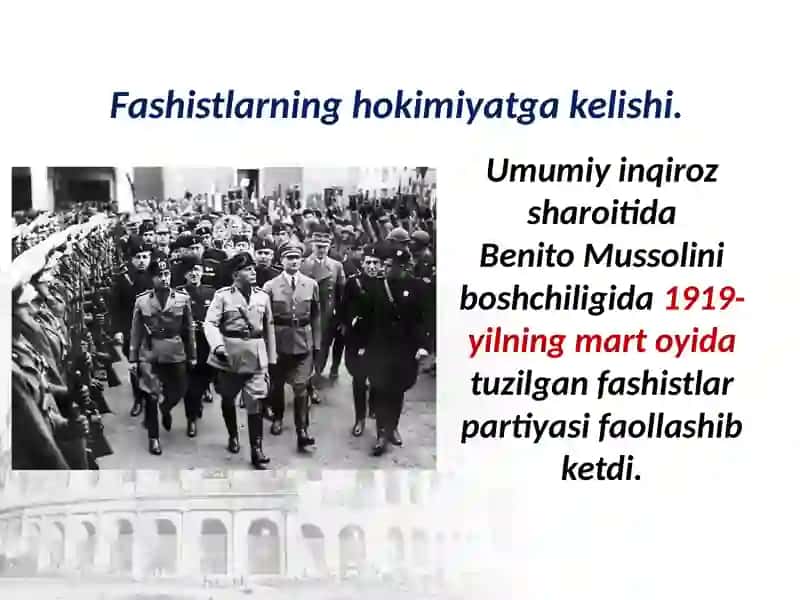 1918 –1939-yillarda Italiya va Ispaniya 3